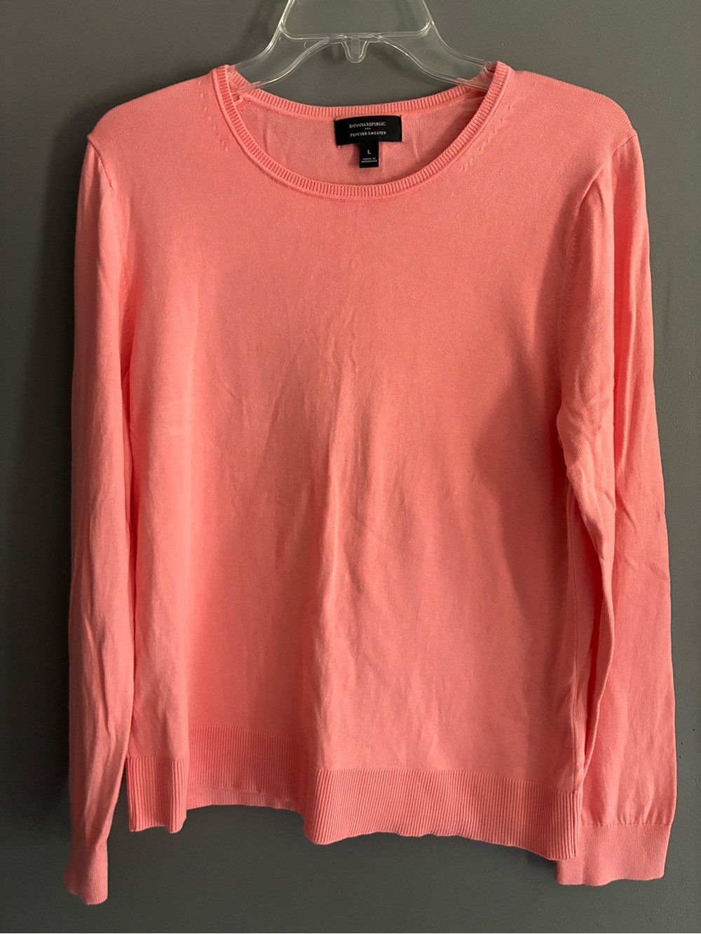 Banana Republic Forever Sweater in Melon